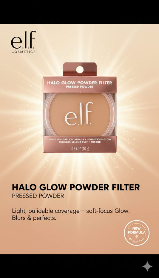 Polvos Glow Halo e.l.f.