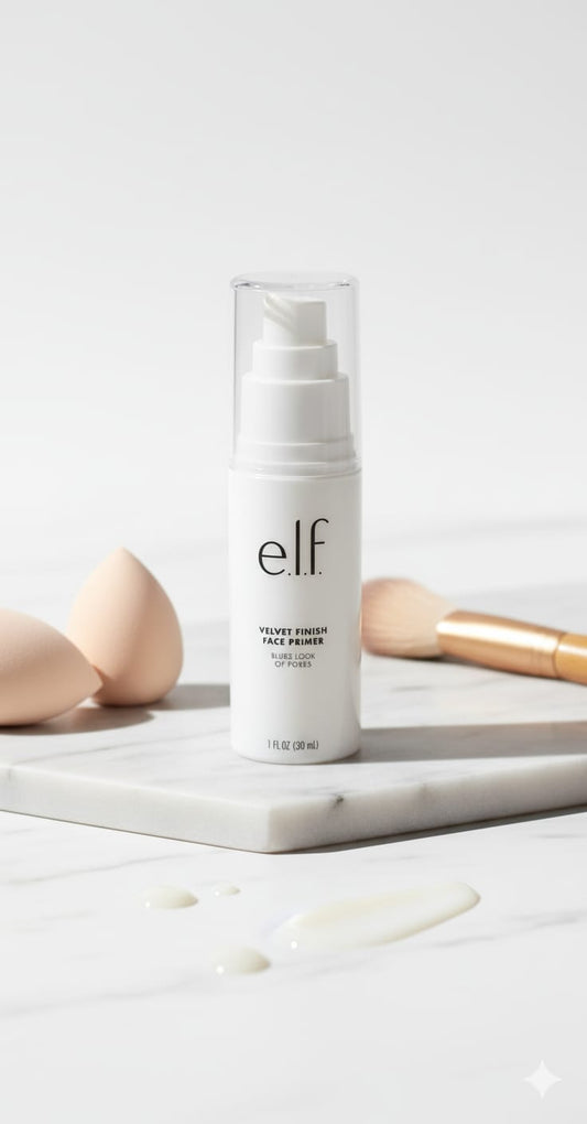 Velvet finish face primer e.l.f